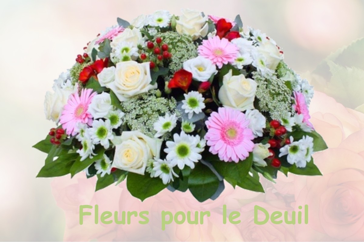 fleurs deuil SAINT-CERNIN